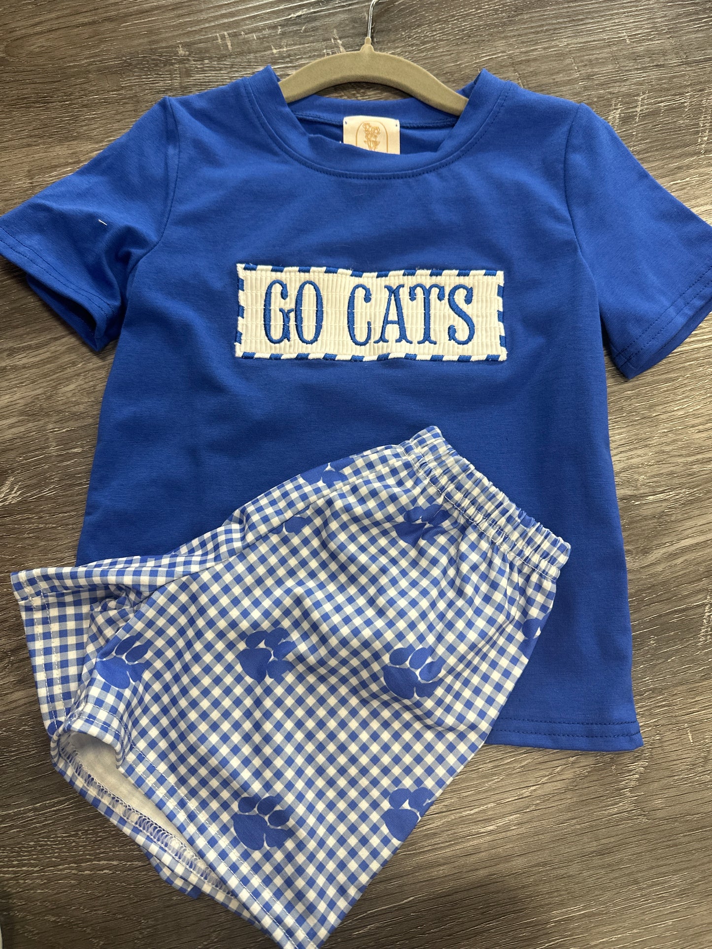 GO CATS short set