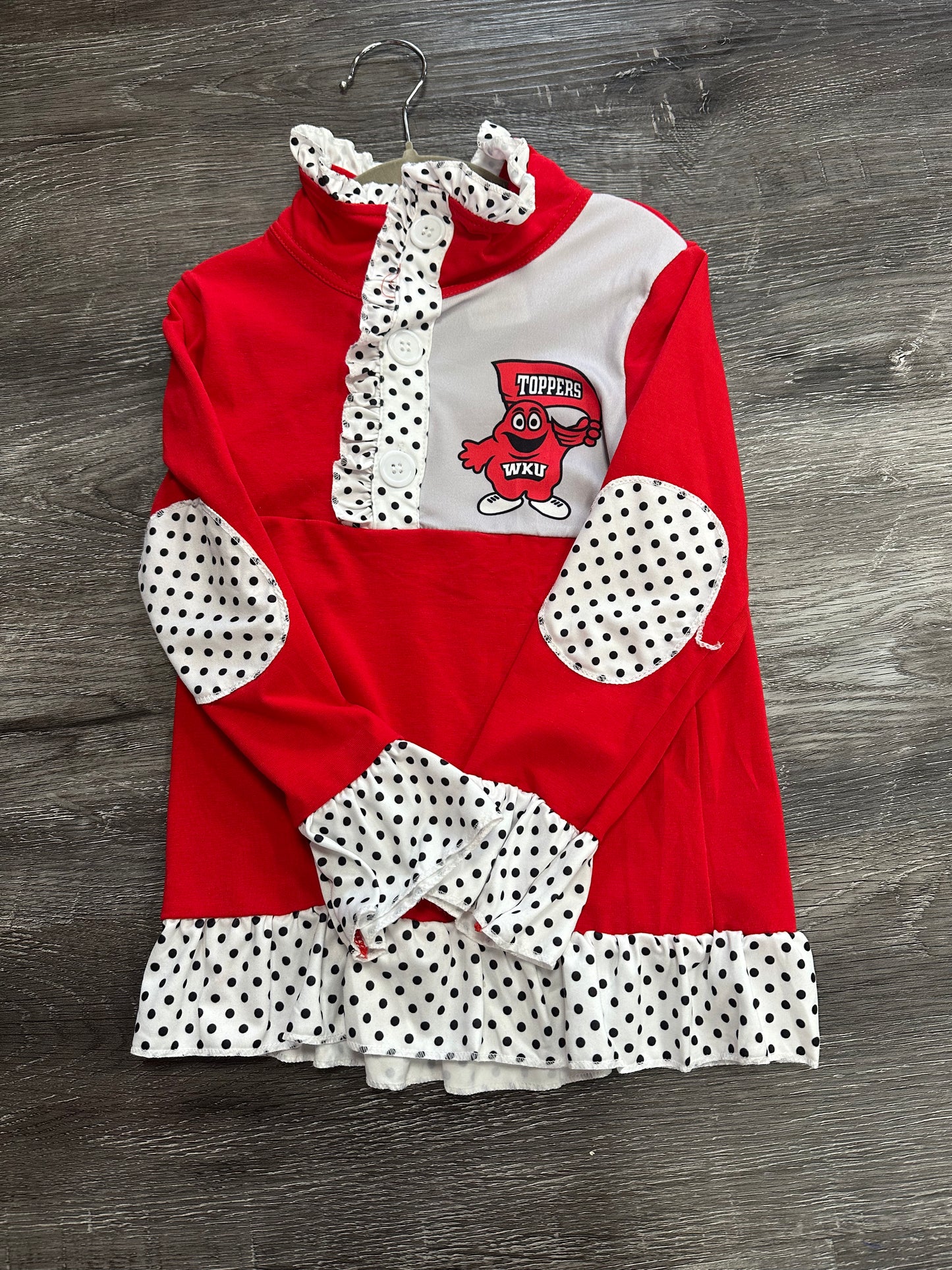 Toppers Ruffle Pullover