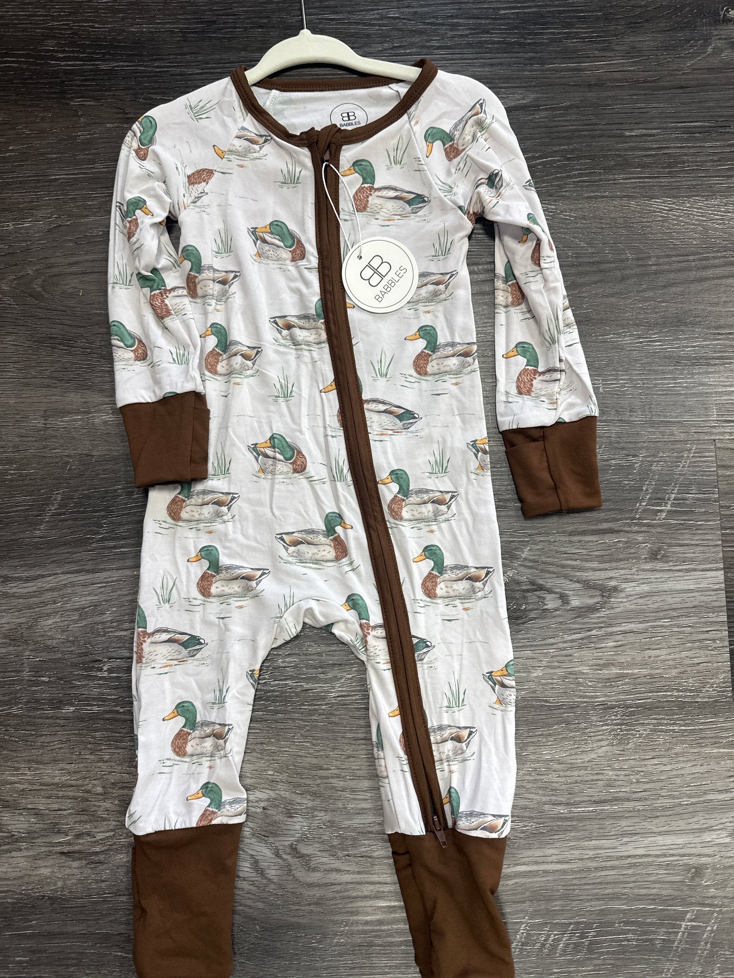 Mallard Ducks Bamboo Zippy