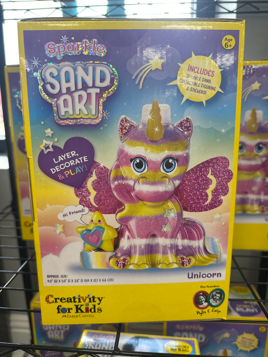 Unicorn Sand Art