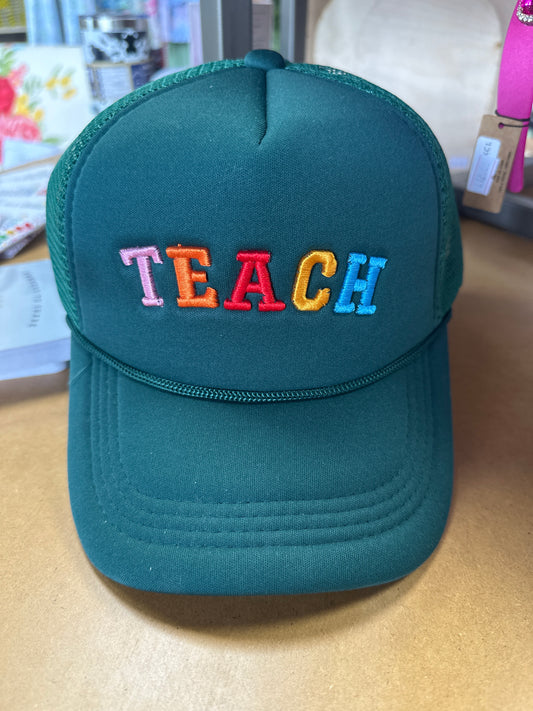 TEACH mesh hat