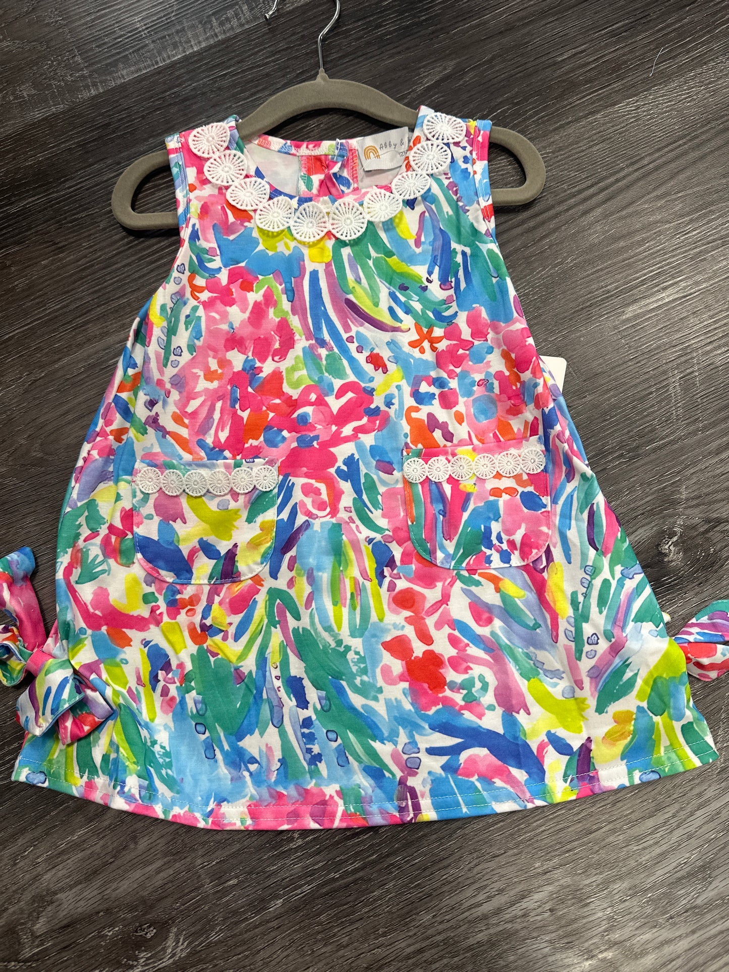 Girls colorful dress