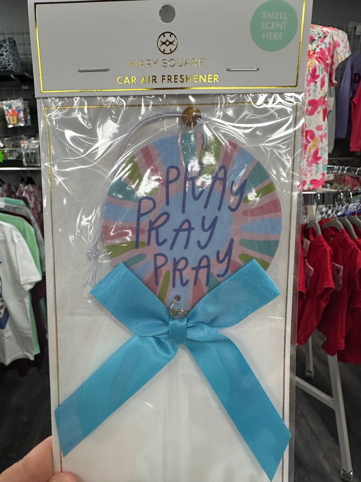 Pray pray pray air freshener