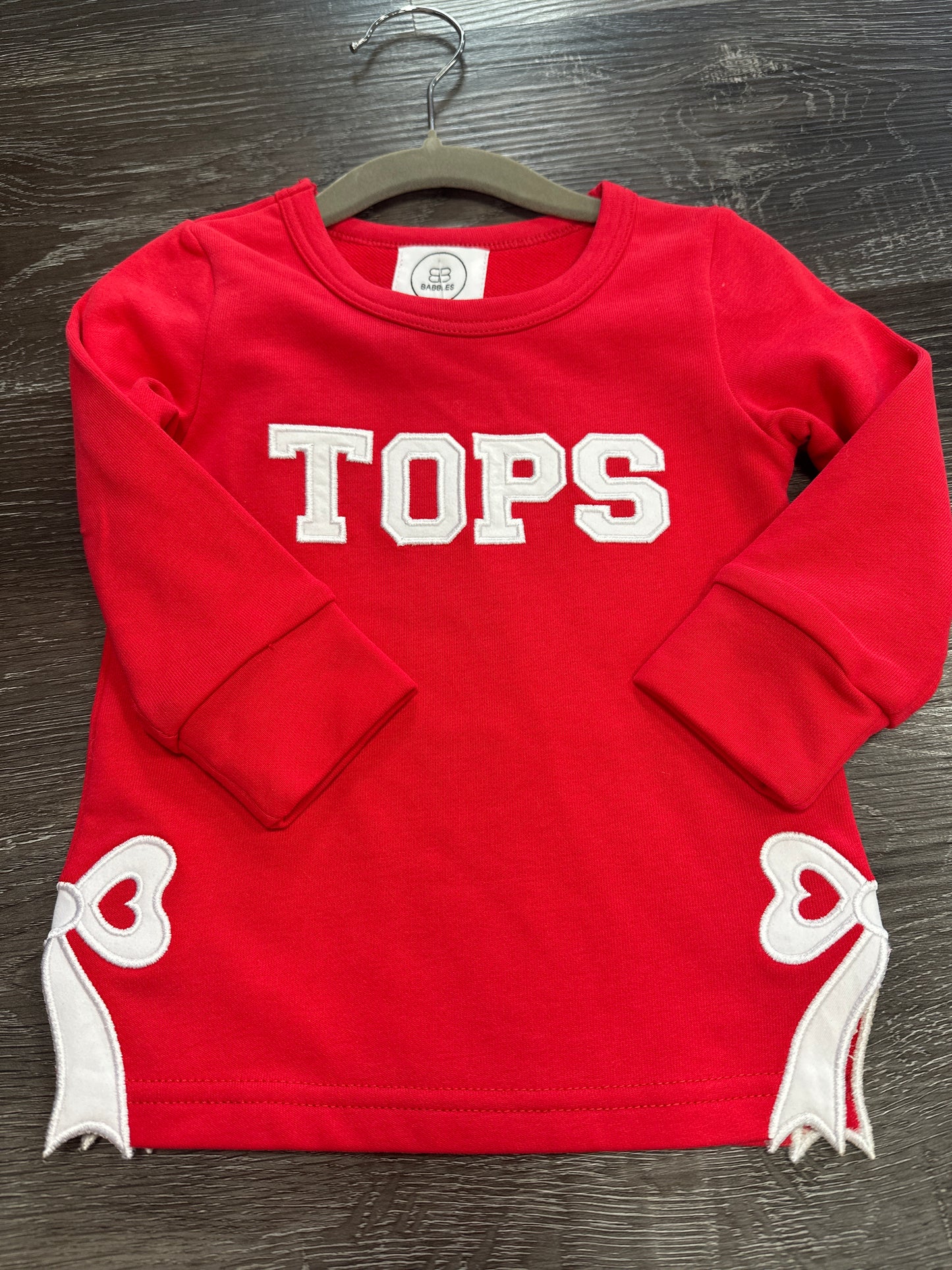 TOPS side bow sweater
