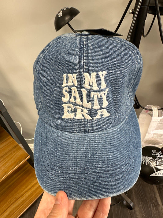 In my Salty Era denim hat
