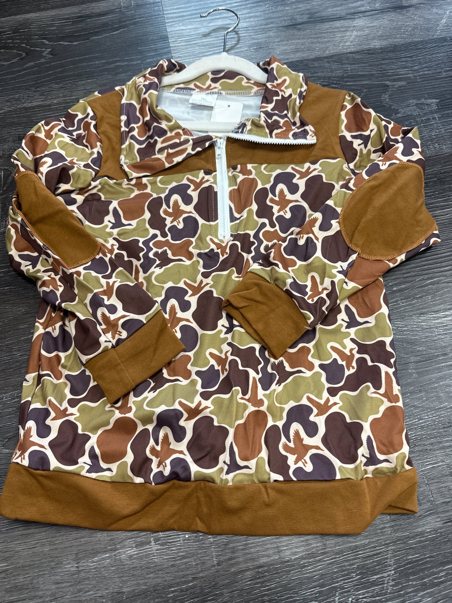 Camo Pullover
