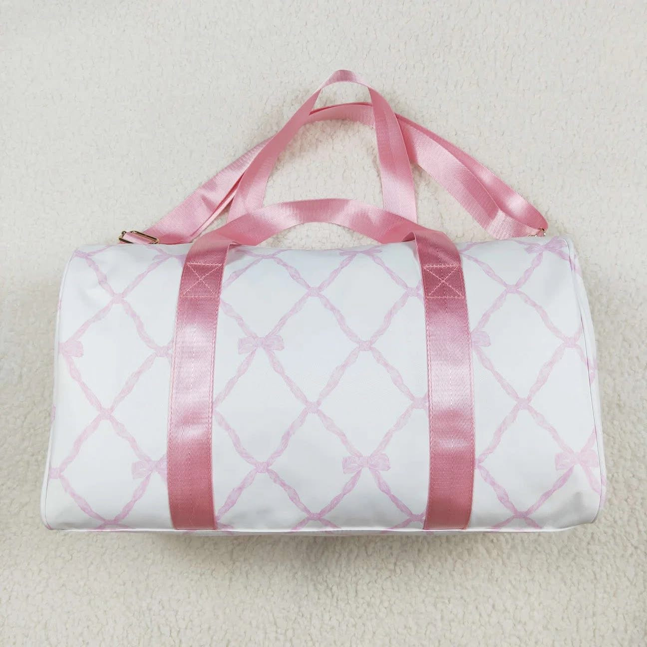 Pink Bow Duffle